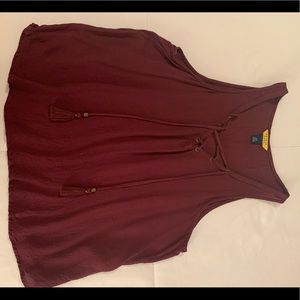 Maroon Aeropostale Tank Top